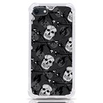 Skull Skeleton Pattern Texture iPhone SE