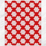 Christmas Snowflakes Background Pattern Canvas 11  x 14 
