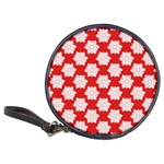 Christmas Snowflakes Background Pattern Classic 20-CD Wallets