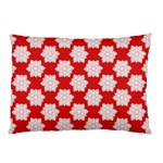 Christmas Snowflakes Background Pattern Pillow Case (Two Sides)