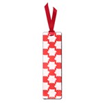 Christmas Snowflakes Background Pattern Small Book Marks