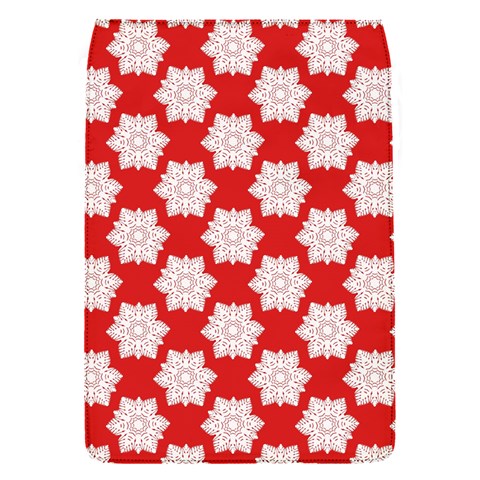 Christmas Snowflakes Background Pattern Removable Flap Cover (S) from ArtsNow.com Front