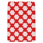 Christmas Snowflakes Background Pattern Removable Flap Cover (S)