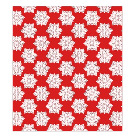 Christmas Snowflakes Background Pattern Duvet Cover Double Side (King Size) from ArtsNow.com Front