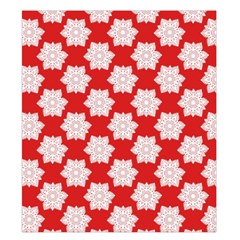 Christmas Snowflakes Background Pattern Duvet Cover Double Side (King Size) from ArtsNow.com Front