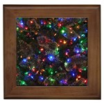Christmas Lights Framed Tile