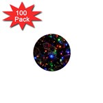 Christmas Lights 1  Mini Buttons (100 pack) 