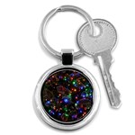 Christmas Lights Key Chain (Round)