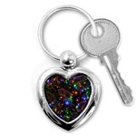Christmas Lights Key Chain (Heart)