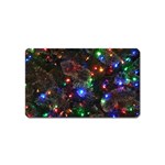Christmas Lights Magnet (Name Card)
