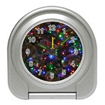 Christmas Lights Travel Alarm Clock