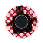 Christmas Snowflakes Background Pattern On-the-Go Memory Card Reader