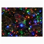 Christmas Lights Large Glasses Cloth (2 Sides)