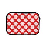 Christmas Snowflakes Background Pattern Apple MacBook Pro 15  Zipper Case