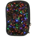 Christmas Lights Compact Camera Leather Case
