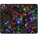 Christmas Lights Fleece Blanket (Medium)