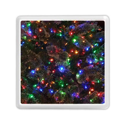 Christmas Lights Memory Card Reader (Square) from ArtsNow.com Front