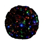 Christmas Lights Standard 15  Premium Round Cushions