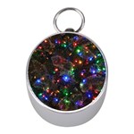 Christmas Lights Mini Silver Compasses