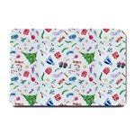 New Year Christmas Winter Pattern Small Doormat