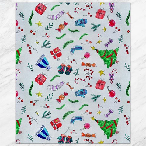 New Year Christmas Winter Pattern Canvas 11  x 14  from ArtsNow.com 10.95 x13.48  Canvas - 1
