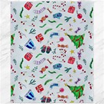 New Year Christmas Winter Pattern Canvas 11  x 14 