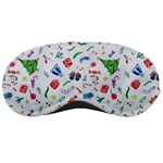 New Year Christmas Winter Pattern Sleep Mask