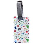 New Year Christmas Winter Pattern Luggage Tag (two sides)