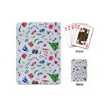 New Year Christmas Winter Pattern Playing Cards Single Design (Mini)