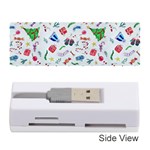 New Year Christmas Winter Pattern Memory Card Reader (Stick)