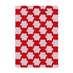 Christmas Snowflakes Background Pattern A5 Acrylic Clipboard from ArtsNow.com Back