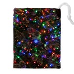 Christmas Lights Drawstring Pouch (5XL)
