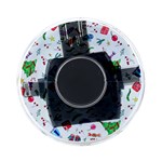 New Year Christmas Winter Pattern On-the-Go Memory Card Reader
