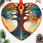 Tree Cosmic Spiritual Meditation Ornament (Heart)