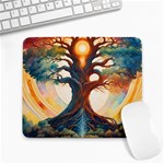 Tree Cosmic Spiritual Meditation Large Mousepad