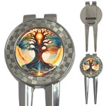 Tree Cosmic Spiritual Meditation 3-in-1 Golf Divots