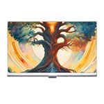 Tree Cosmic Spiritual Meditation Business Card Holder