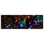 Christmas Lights Banner and Sign 12  x 4 