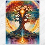 Tree Cosmic Spiritual Meditation Canvas 12  x 16 