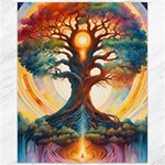 Tree Cosmic Spiritual Meditation Canvas 16  x 20 