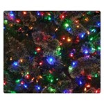 Christmas Lights Premium Plush Fleece Blanket (Small)
