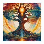 Tree Cosmic Spiritual Meditation Medium Glasses Cloth