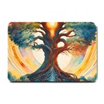 Tree Cosmic Spiritual Meditation Small Doormat