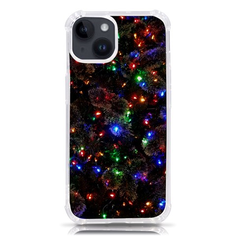 Christmas Lights iPhone 14 TPU UV Print Case from ArtsNow.com Front