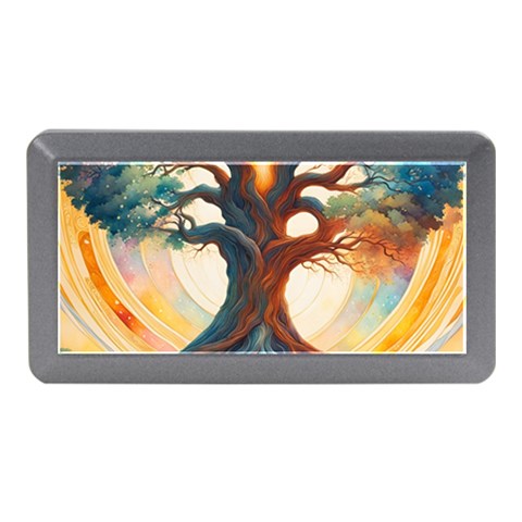 Tree Cosmic Spiritual Meditation Memory Card Reader (Mini) from ArtsNow.com Front