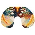 Tree Cosmic Spiritual Meditation Travel Neck Pillow