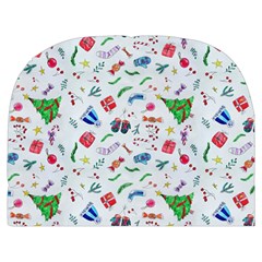 New Year Christmas Winter Pattern Make Up Case (Medium) from ArtsNow.com Front
