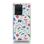 New Year Christmas Winter Pattern Samsung Galaxy S20 Ultra 6.9 Inch TPU UV Case