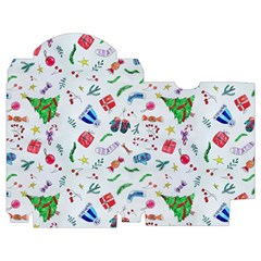 New Year Christmas Winter Pattern Playing Cards Single Design (Rectangle) with Custom Box from ArtsNow.com Poker Box