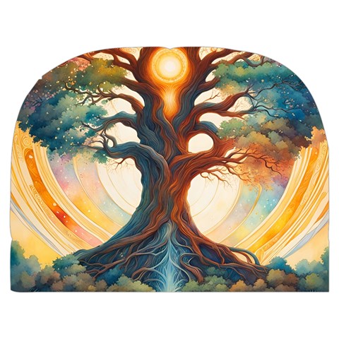 Tree Cosmic Spiritual Meditation Make Up Case (Medium) from ArtsNow.com Front